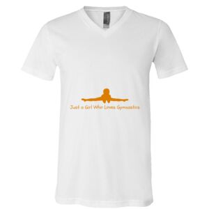 BELLA + CANVAS Unisex Jersey V-Neck Tee Thumbnail