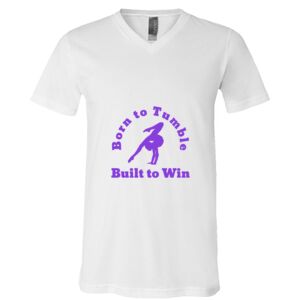 BELLA + CANVAS Unisex Jersey V-Neck Tee Thumbnail