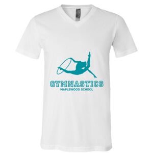 BELLA + CANVAS Unisex Jersey V-Neck Tee Thumbnail