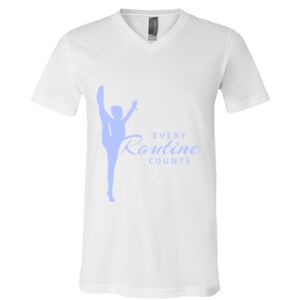 BELLA + CANVAS Unisex Jersey V-Neck Tee Thumbnail
