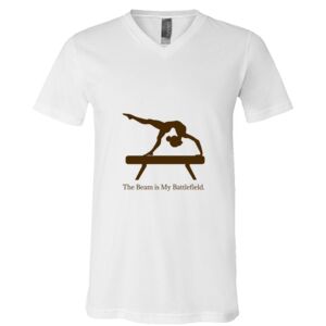 BELLA + CANVAS Unisex Jersey V-Neck Tee Thumbnail