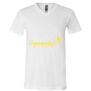 BELLA + CANVAS Unisex Jersey V-Neck Tee Thumbnail