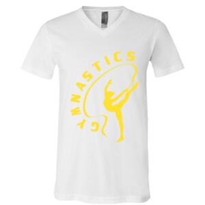 BELLA + CANVAS Unisex Jersey V-Neck Tee Thumbnail