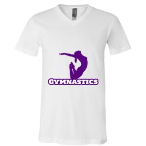 BELLA + CANVAS Unisex Jersey V-Neck Tee Thumbnail