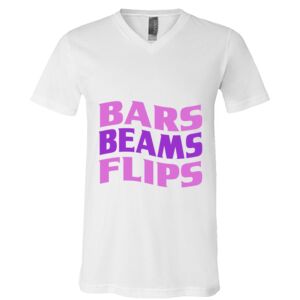 BELLA + CANVAS Unisex Jersey V-Neck Tee Thumbnail