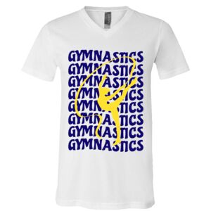 BELLA + CANVAS Unisex Jersey V-Neck Tee Thumbnail