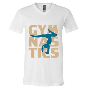 BELLA + CANVAS Unisex Jersey V-Neck Tee Thumbnail