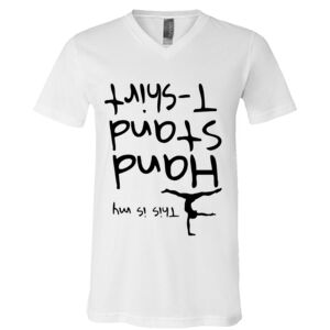 BELLA + CANVAS Unisex Jersey V-Neck Tee Thumbnail