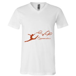 BELLA + CANVAS Unisex Jersey V-Neck Tee Thumbnail