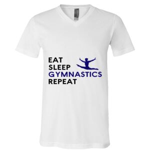 BELLA + CANVAS Unisex Jersey V-Neck Tee Thumbnail