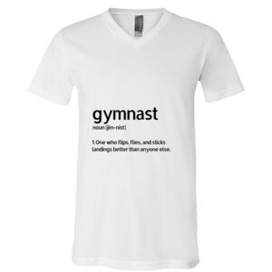 BELLA + CANVAS Unisex Jersey V-Neck Tee Thumbnail