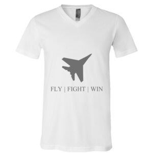 BELLA + CANVAS Unisex Jersey V-Neck Tee Thumbnail
