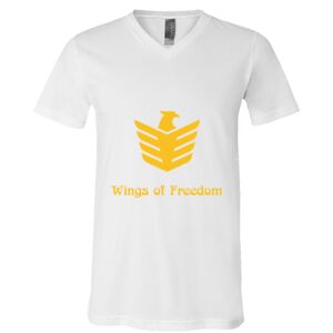 BELLA + CANVAS Unisex Jersey V-Neck Tee Thumbnail