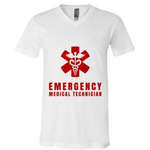 BELLA + CANVAS Unisex Jersey V-Neck Tee Thumbnail
