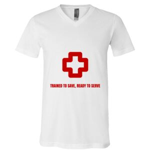 BELLA + CANVAS Unisex Jersey V-Neck Tee Thumbnail