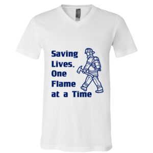 BELLA + CANVAS Unisex Jersey V-Neck Tee Thumbnail