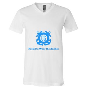 BELLA + CANVAS Unisex Jersey V-Neck Tee Thumbnail