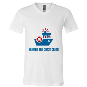 BELLA + CANVAS Unisex Jersey V-Neck Tee Thumbnail