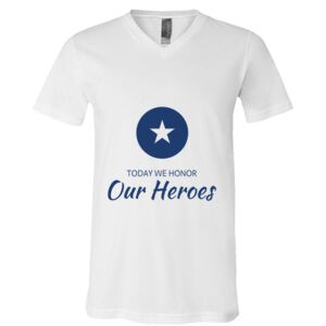 BELLA + CANVAS Unisex Jersey V-Neck Tee Thumbnail
