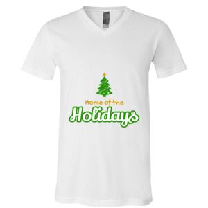 BELLA + CANVAS Unisex Jersey V-Neck Tee Thumbnail