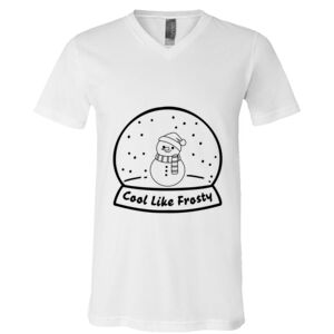 BELLA + CANVAS Unisex Jersey V-Neck Tee Thumbnail