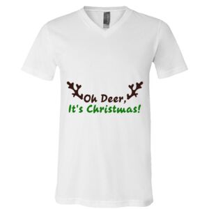 BELLA + CANVAS Unisex Jersey V-Neck Tee Thumbnail
