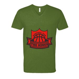 Next Level Fitted CVC V-Neck Tee Thumbnail