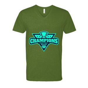 Next Level Fitted CVC V-Neck Tee Thumbnail