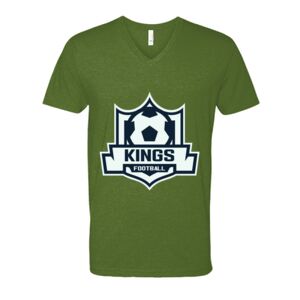 Next Level Fitted CVC V-Neck Tee Thumbnail