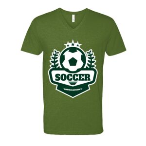 Next Level Fitted CVC V-Neck Tee Thumbnail