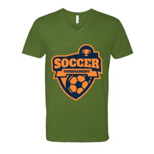 Next Level Fitted CVC V-Neck Tee Thumbnail