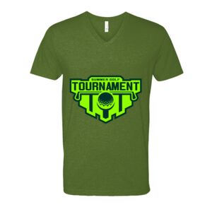 Next Level Fitted CVC V-Neck Tee Thumbnail