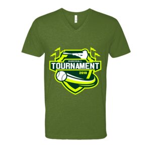 Next Level Fitted CVC V-Neck Tee Thumbnail