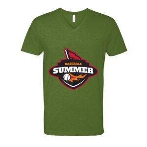 Next Level Fitted CVC V-Neck Tee Thumbnail