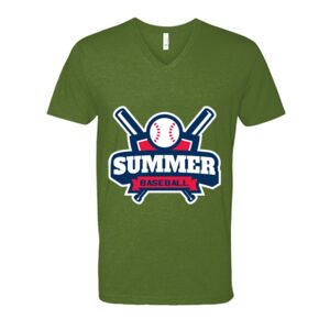 Next Level Fitted CVC V-Neck Tee Thumbnail