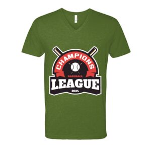 Next Level Fitted CVC V-Neck Tee Thumbnail