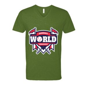 Next Level Fitted CVC V-Neck Tee Thumbnail