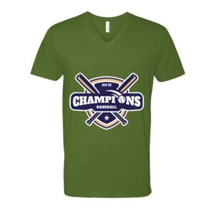 Next Level Fitted CVC V-Neck Tee Thumbnail