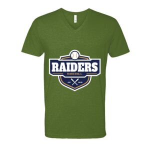 Next Level Fitted CVC V-Neck Tee Thumbnail