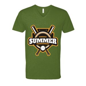 Next Level Fitted CVC V-Neck Tee Thumbnail