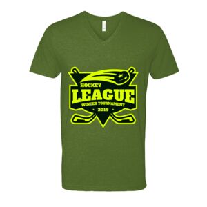 Next Level Fitted CVC V-Neck Tee Thumbnail