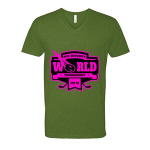 Next Level Fitted CVC V-Neck Tee Thumbnail