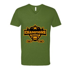 Next Level Fitted CVC V-Neck Tee Thumbnail