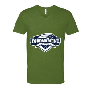 Next Level Fitted CVC V-Neck Tee Thumbnail