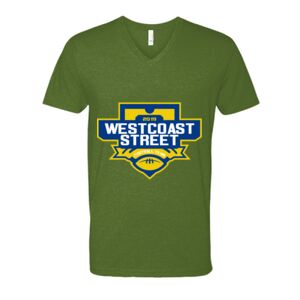 Next Level Fitted CVC V-Neck Tee Thumbnail