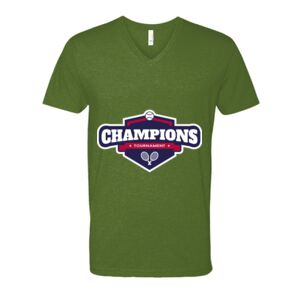 Next Level Fitted CVC V-Neck Tee Thumbnail