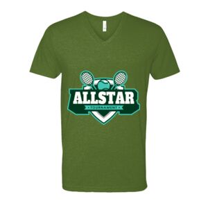 Next Level Fitted CVC V-Neck Tee Thumbnail