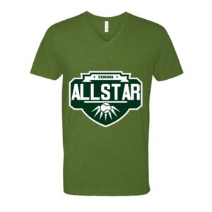 Next Level Fitted CVC V-Neck Tee Thumbnail