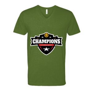 Next Level Fitted CVC V-Neck Tee Thumbnail