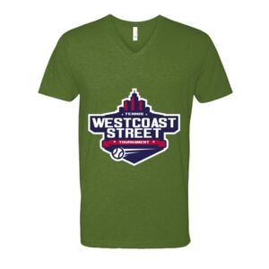 Next Level Fitted CVC V-Neck Tee Thumbnail